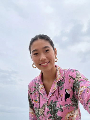 The Pink Pyjama Set VON LOEBELL Collection