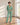 Unisex Green Striped Organic Cotton Pyjamas VON LOEBELL Collection