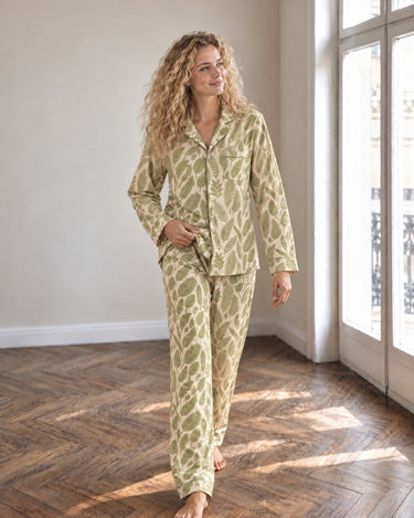 Unisex Organic Cotton Jungle Pyjama Set VON LOEBELL Collection