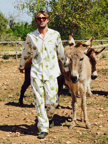 The Kush Cannabis Pajama Set VON LOEBELL Collection