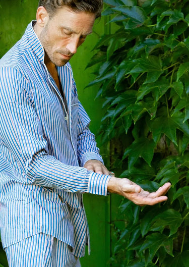 The Striped Pyjama Set VON LOEBELL Collection