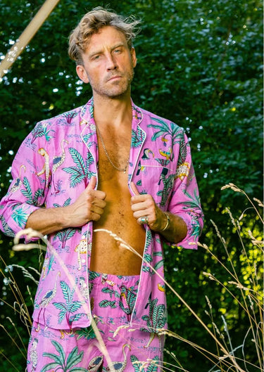The Pink Pyjama Set VON LOEBELL Collection
