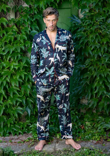 The Black Pyjama Set VON LOEBELL Collection