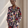 Macrodose Mushroom Print unisex Pyjama Set VON LOEBELL Collection