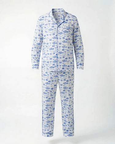 The Unisex Midnight Kitchen Cotton Pyjamas VON LOEBELL Collection