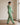 Unisex Green Striped Organic Cotton Pyjamas VON LOEBELL Collection
