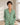 Unisex Green Striped Organic Cotton Pyjamas VON LOEBELL Collection