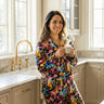 Unisex Mushroom Print Cotton Pyjama Set VON LOEBELL Collection