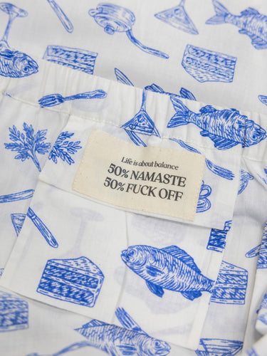 The Unisex Midnight Kitchen Cotton Pyjamas